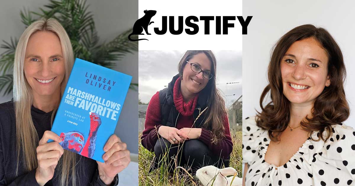 Lindsay Oliver, Mallory Cormier and Madeline Krasno of JUSTIFY